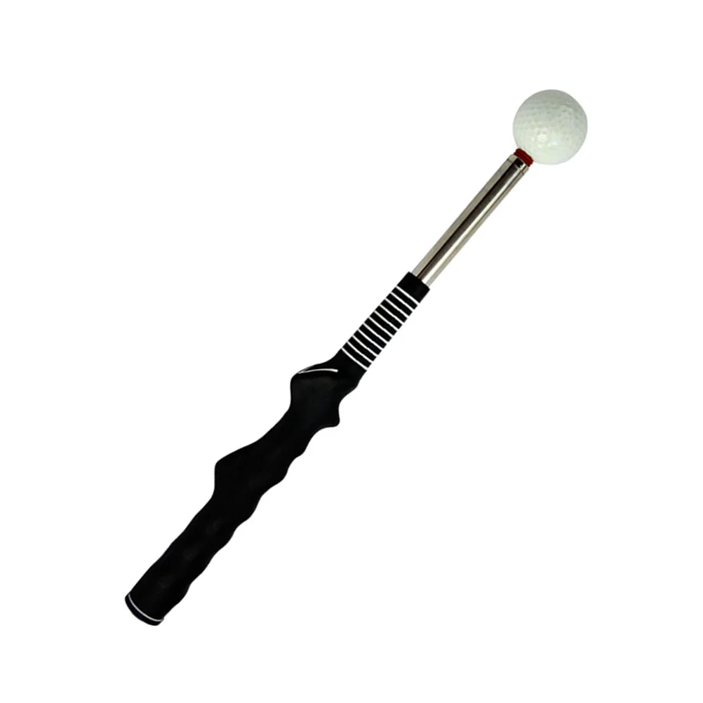 

Trainer Anti-Slip Grip Telescopic Design Ringing Sound For Correct Swing Feel Timing Improvement Training Aid Golf