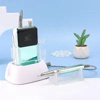 New 85W Electric Nail File 35000 RPM Cordless Professional Brushless Nail Drill Machine