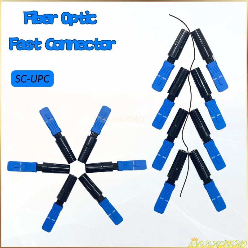 Волоконно-оптический Быстрый Соединитель FTTH SM SC APC Волоконно-оптический Быстрый UPC телекоммуникационный уровень одномодовый оптический быстрый соединитель