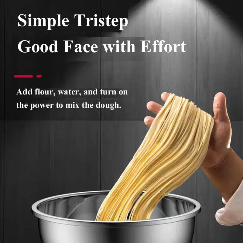 Household Dough Stirring Machine Commercial Electric Multifunctional Basin Type Dough Mixer Machine Automatic Flour Blender