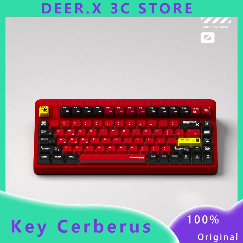 

Key Cerberus Mirror Factory Height Pbt Glossy Five Sided Thermal Sublimation Customized Mechanical Keyboard Keycaps