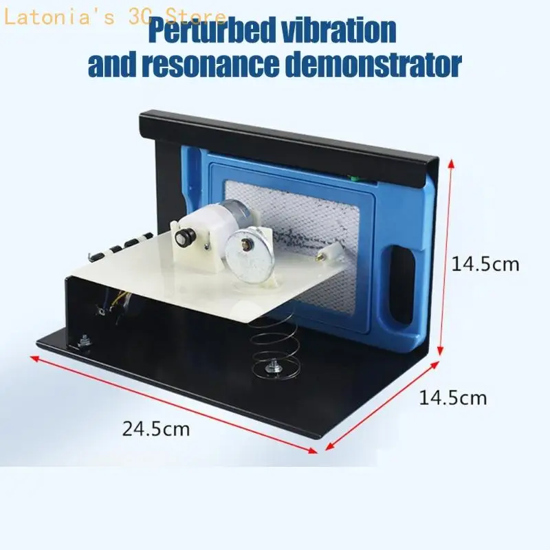 Dynamic Forced Vibration Demonstrator with Stable Supporting Structure for Physics Classroom and Laboratory Instruction in