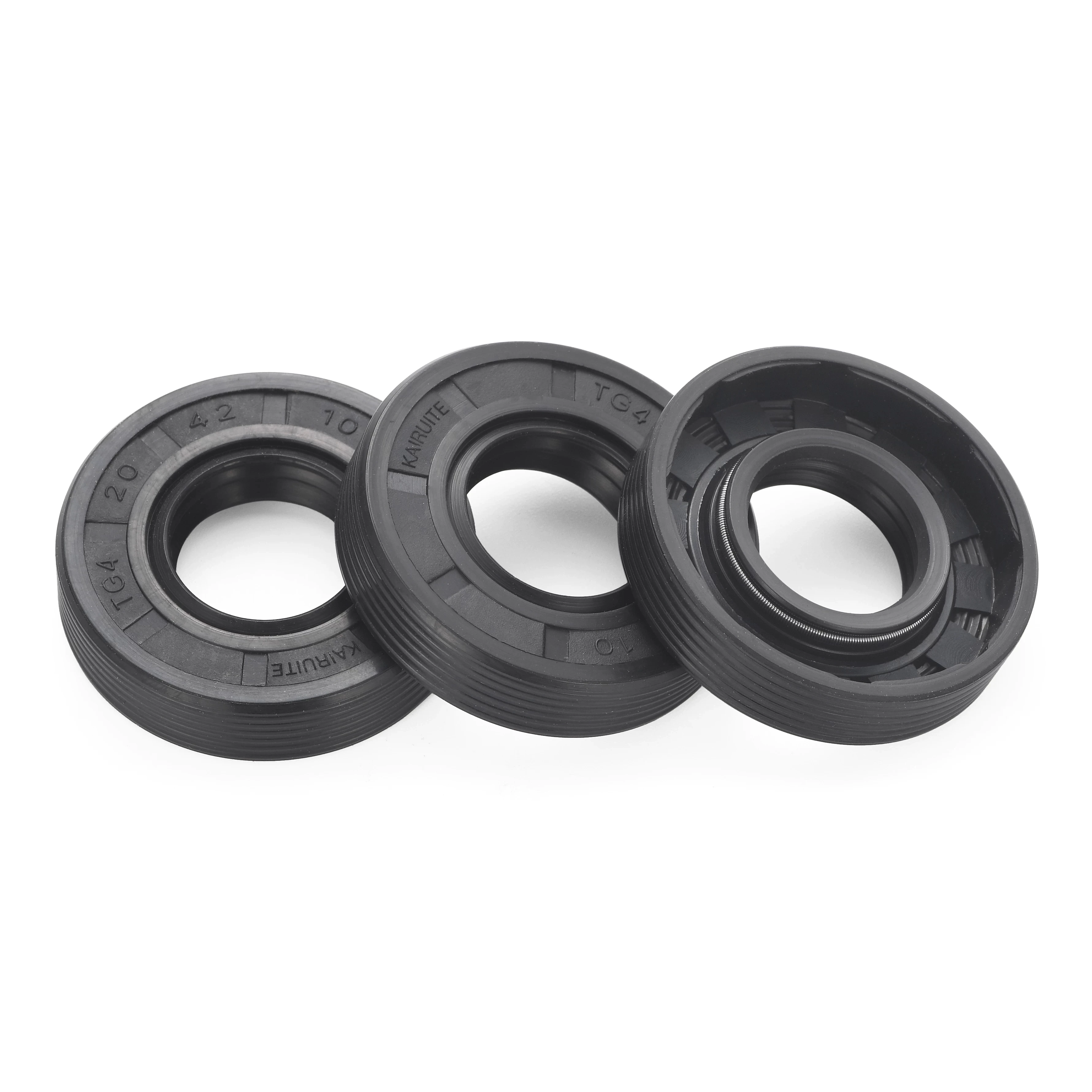 NBR TC/FB/TG4 Oil Seal ID 80mm 85mm 90mm 95mm Nitrile Rubber with Metal Skeleton Shaft Double Lip Sealing Gaskets Ring