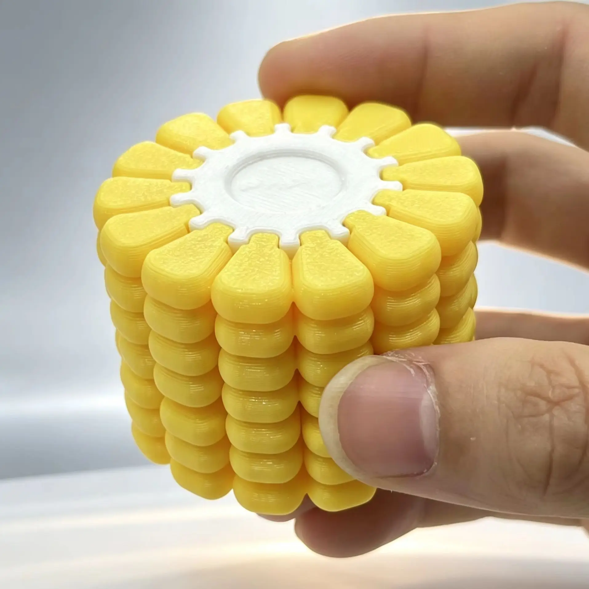 3D Printing Corn Magic Cube Stress Relieving Toys Tetris Jigsaw Puzzle Original Brain Teaser Developmental Puzzle Toys