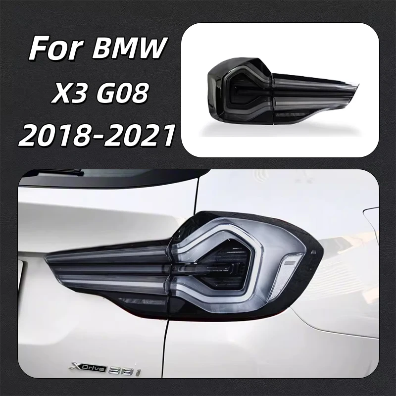 

for 2018-2021 X3 taillight assembly G08 modified new LED rear taillight running light streamer light