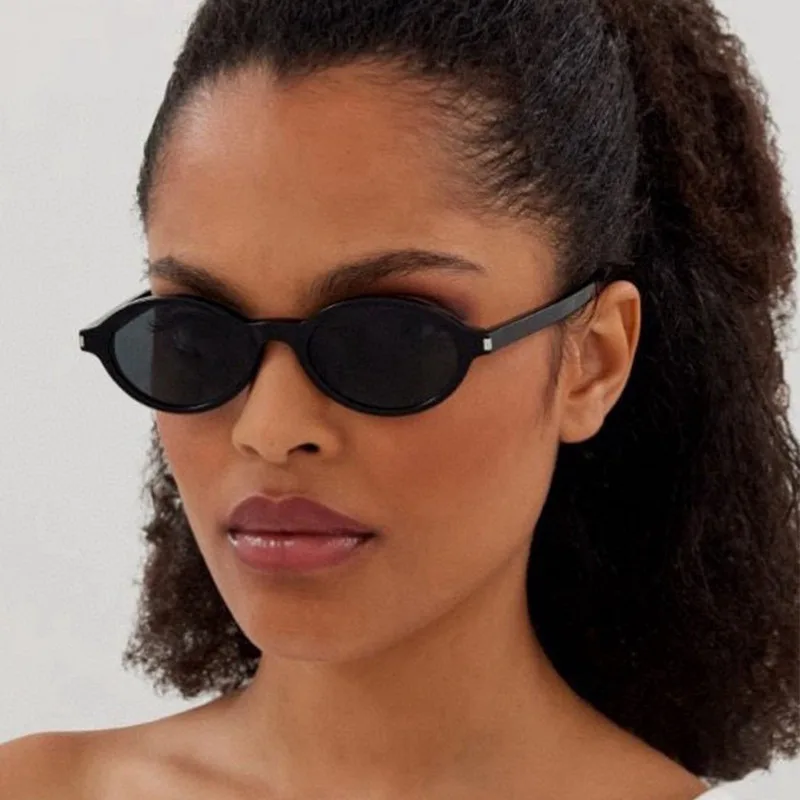 1/2 Stück Unisex ovale Retro-Brille, Alltags- und Partydekoration, perfektes Weihnachts- und Geburtstagsgeschenk