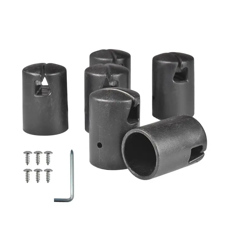 B14C Trampoline End Caps For Net Poles Trampoline Housing Piston Cap Post Caps For Flat Steel Sheet Outer