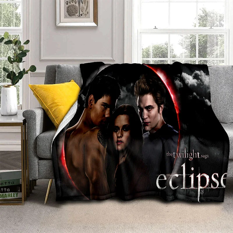 The Twilight Saga Printing blanket Children's Warm blanket Framine Soft and Comfortable Home Travel Born blanket Birthday Gift