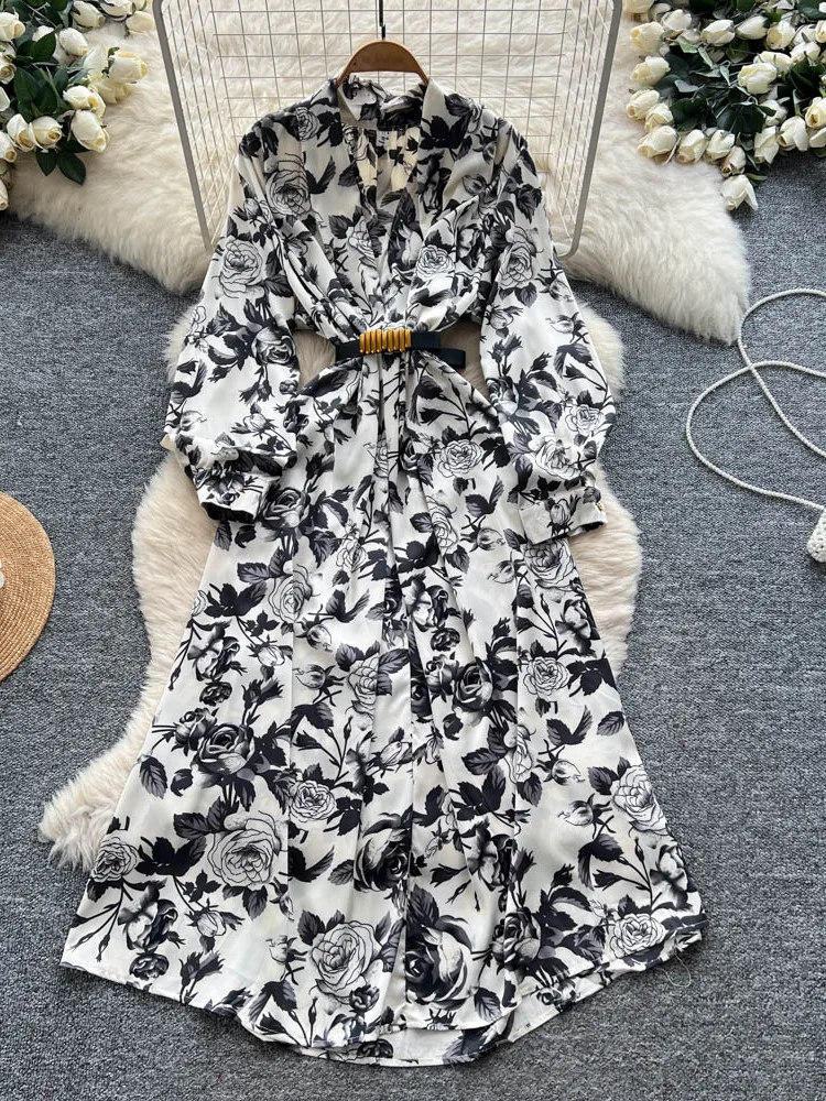 Ele V-Ne Print Sati… - image