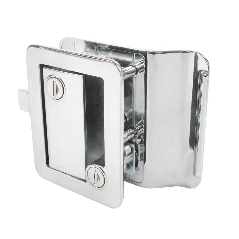 

TYTXRV High Quality Zinc Alloy Chrome Color Reversible Double Side Motorhome Caravan RV Door Lock