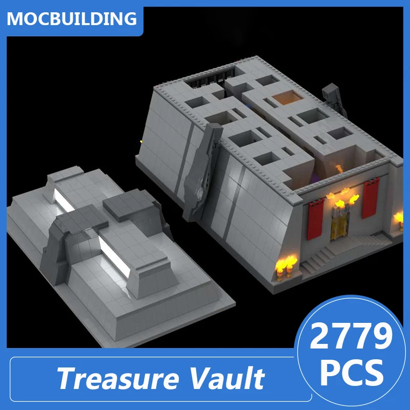 Treasure Vault edifici modulari modello Moc Blocks fai da te assemblare mattoni architettura creativa Display raccogliere giocattoli regali 2779 pezzi