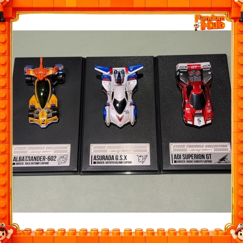 

Genuine MegaHouse CFC Heritage Edition Future GPX Cyber Formula Rainy Niseko Final Showdown Race Car Model