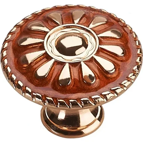 Pomos de armario de cocina, manijas de aleación de Zinc, Estilo Vintage, para puerta de cajón de muebles