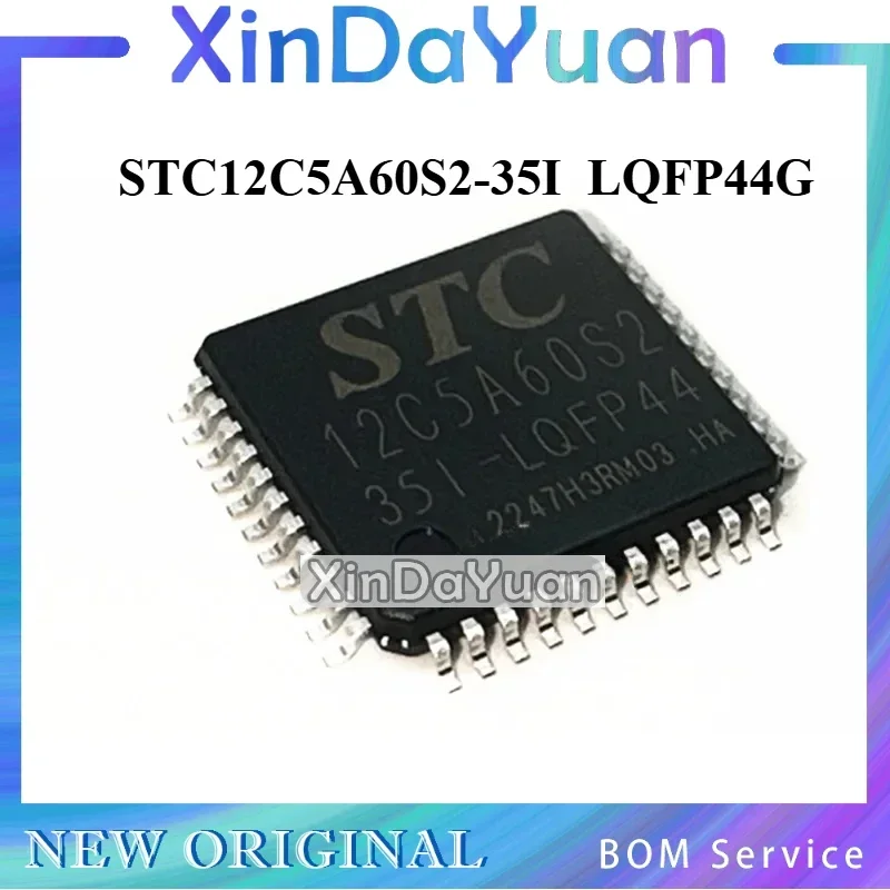 5шт STC12C5A60S2-35I-LQFP44G LQFP-44