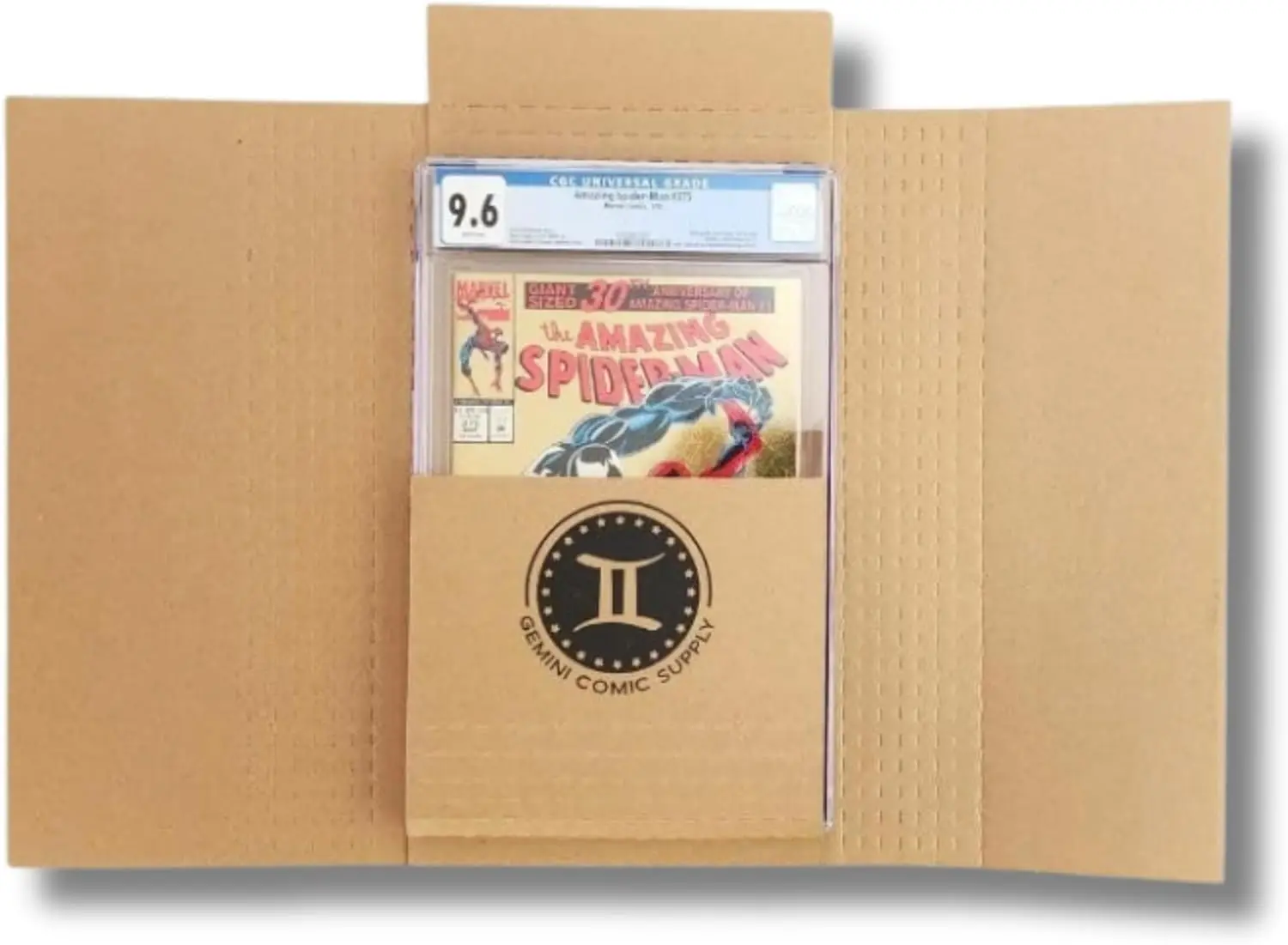 

Comic Shipping Boxes - 35ct | Holds Comics, Graded Slabs, Toploaders, Magazines | Customizable Mailers for Books