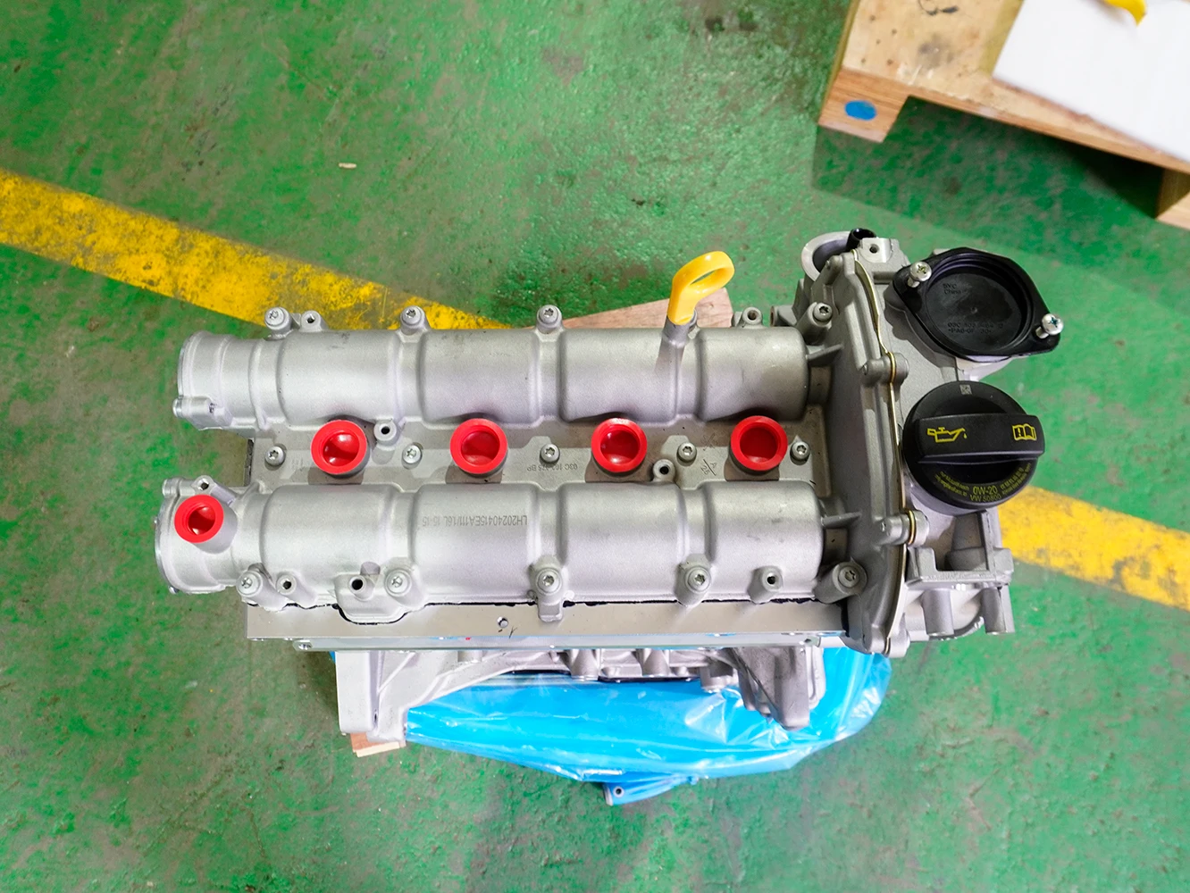 03C100092BX EA111 VW CFNA 1.6L محرك الجمعية حالة جديدة لسكودا فابيا بولو لافيدا #3