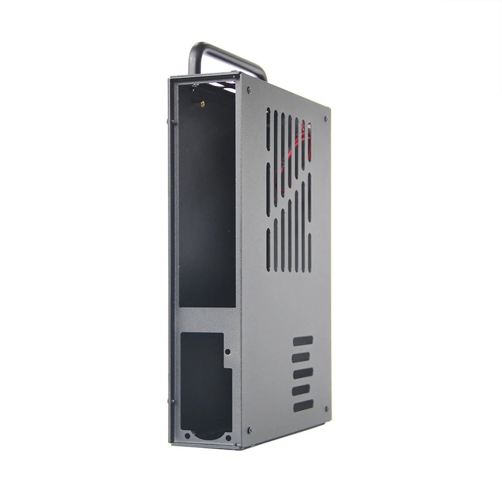 MINI-ITX chassis Core display chassis 2.6L portable stainless steel ultra small computer PC case