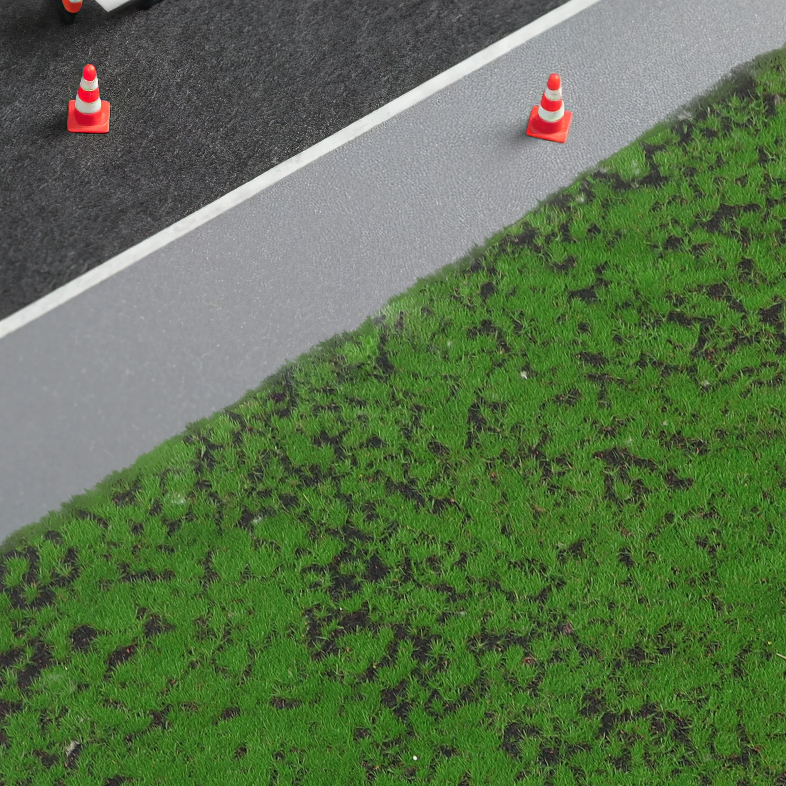 

Micro Landscape Artificial Moss Fake Moss Mat for Mini Garden Landscaping Decor Prop Realistic Turf Lawn Simulation Plant Wall