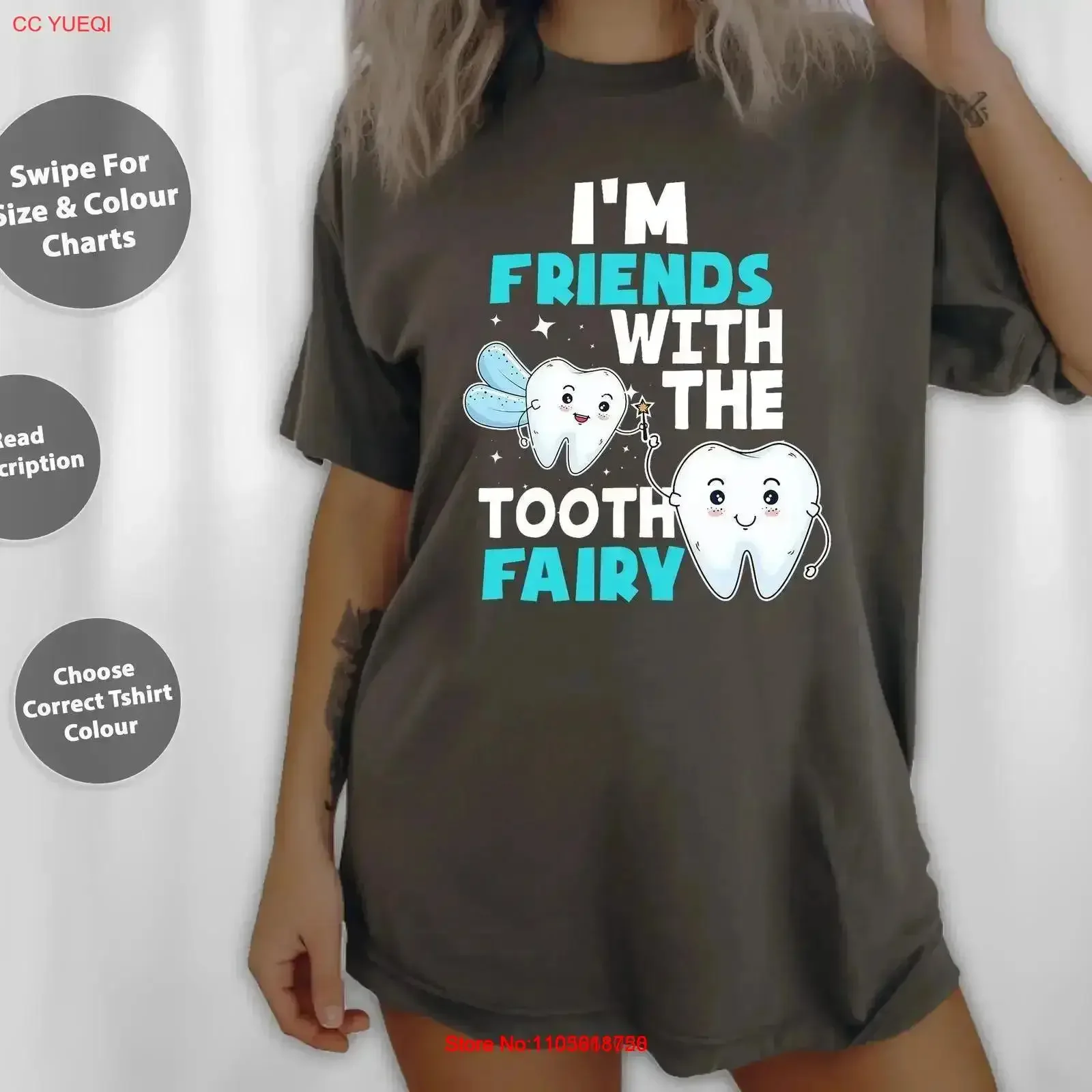 Tooth Fairy Dental Assistant Hygienist Pediatric Dentist T Shirt SweaT Tote Bag 136209 vintage Washed graphic vintage Washed