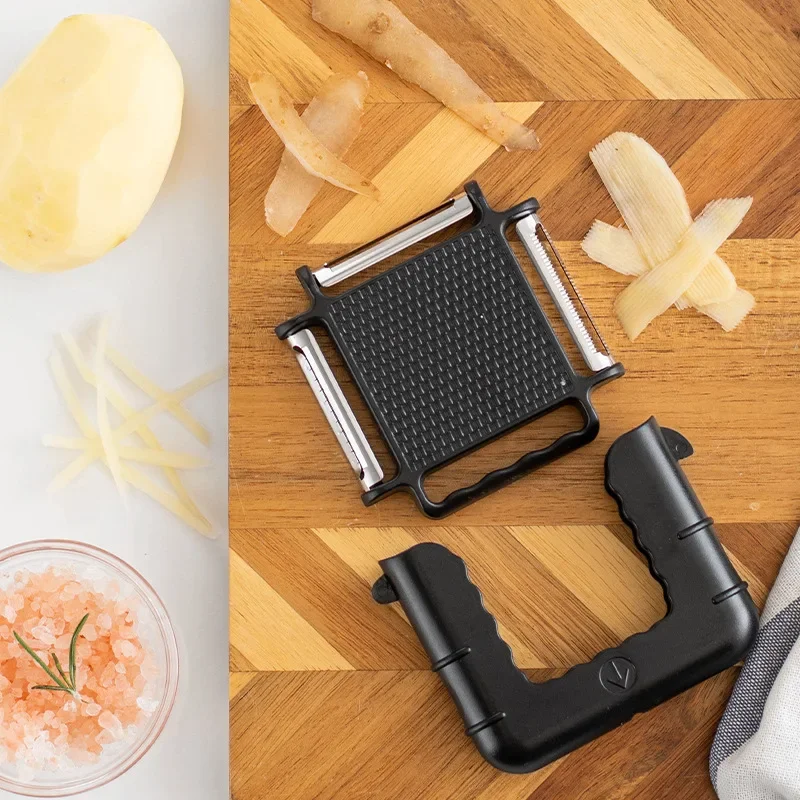 Household Multi-functional 3 in 1 Melon Planer Potato Planer Vegetable Planer Paring Knife Grater Kitchen Gadget Paring Knife