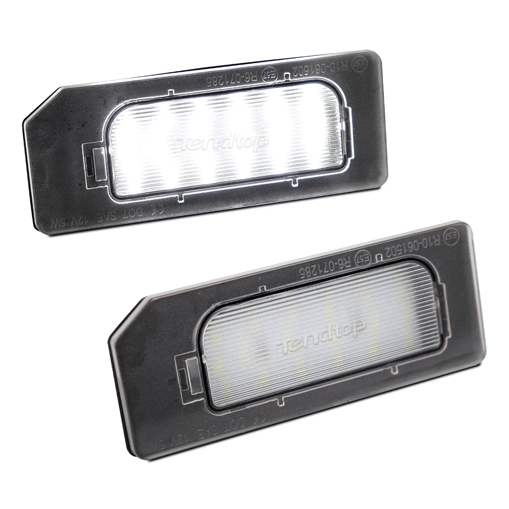 Canbus Error Free LED Number License Plate Light Lamp White  For Mistubishi ASX Outlander Sport RVR PHEV 2011-2020