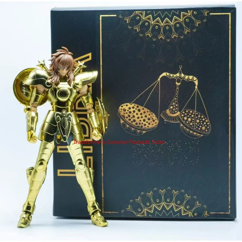 

New Products In stock ST lc Libra Child Tiger Libra Balance Gold Saint Seiya Statue Model Popular toys Children's gifts studio