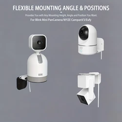 Suitable For Blink Mini PanCamera/WYZE CampanV3/Eufy camera holder Camera storage holder Indoor monitoring wall mounted bracket