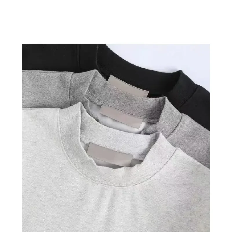 Season 8 Classic Double Line Children's Hoodie Luxury Design Front and Rear Plush Letter Hoodie High Street Boy's T-shirt Set