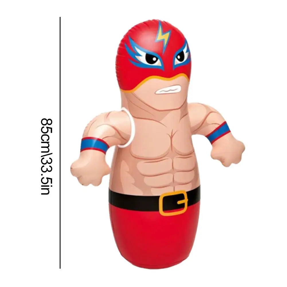 Aufblasbarer Stehender Boxsack, PVC-Boxsack für Kinder, Geschenk, Indoor-Outdoor-Sportspiele – Detail 8