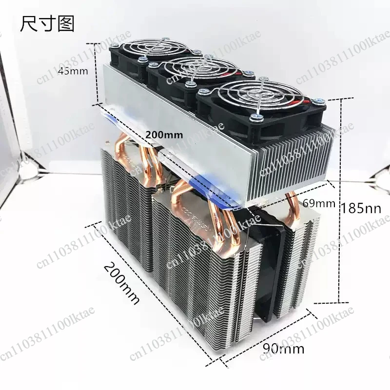 Semiconductor Refrigeration Chip for Refrigerators, Suitable for High-power Small Incubator  and Pet Air Conditioning Systems
