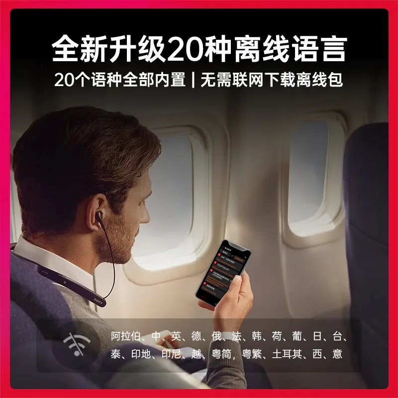 Translator Simultaneous Interpretation Translator Intelligent Multilingual Offline Photography Translation Recording