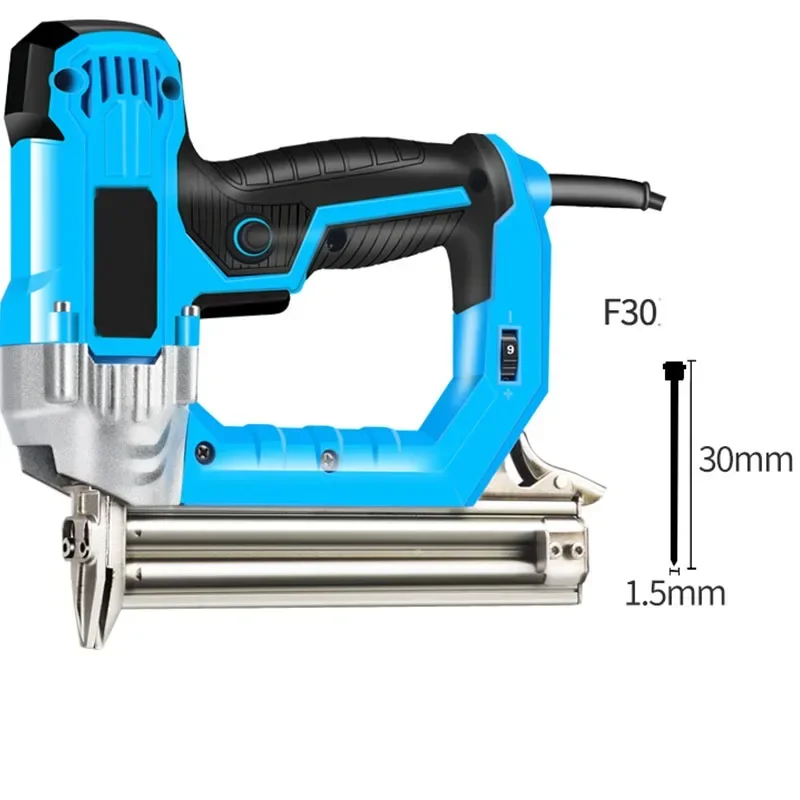 

New Small Nail Gun Woodworking Nail Special Gun Nailer Air Gun Electric Straight Grab Steel Row Nail Steam Ding Electric Tool