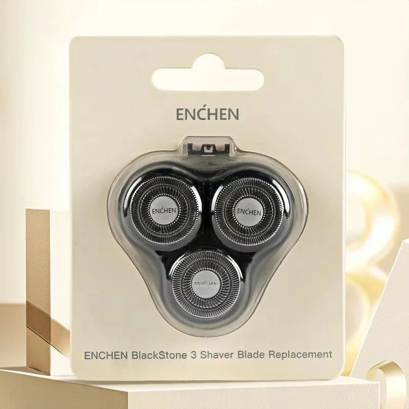 ENCHEN BR-3 BlackStone 3 Applicable 3D Floating Waterproof Replacement Shaver Blade Head For Men's Cleaning Use
