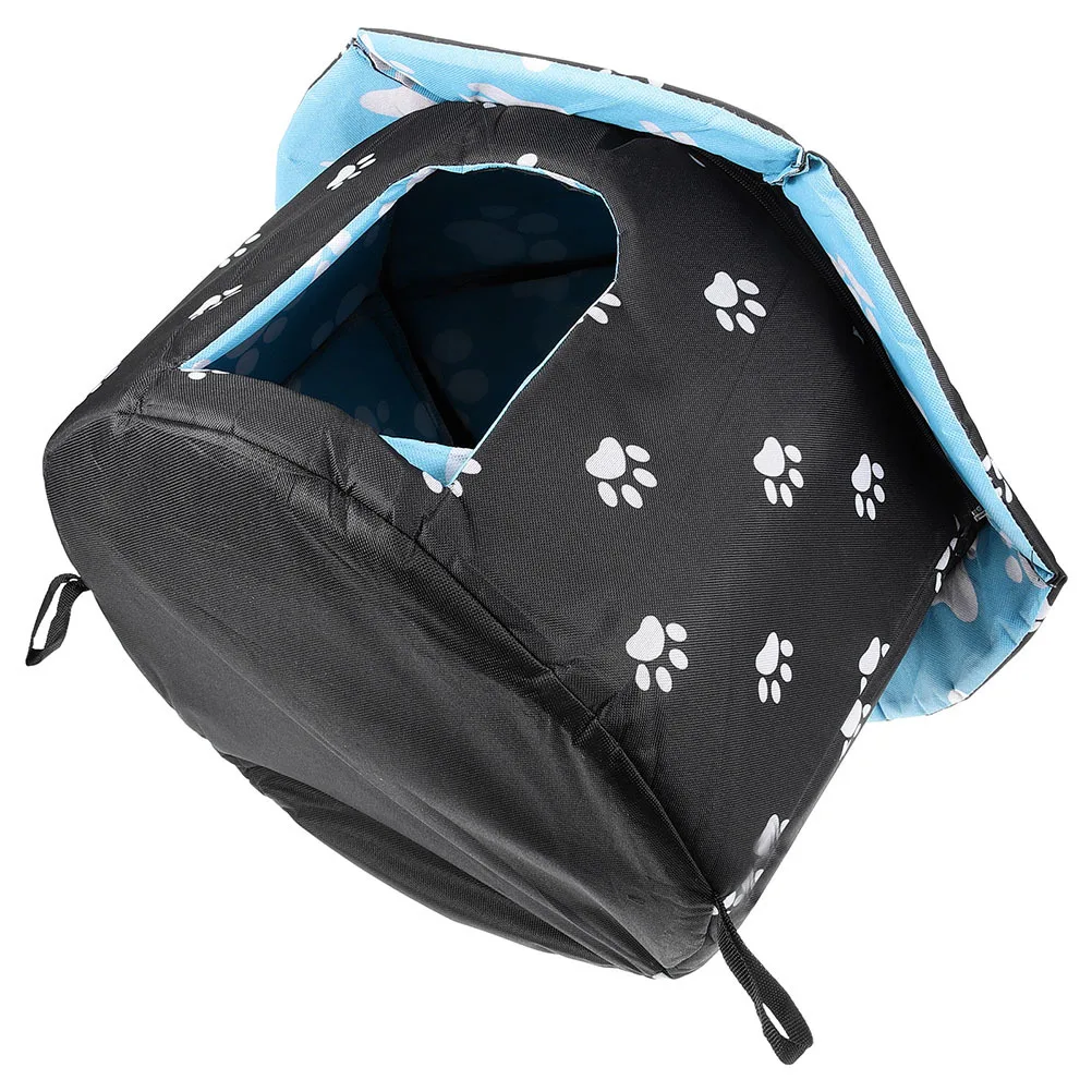 

Winter Warm Cat Nest for Outdoor Indoor Use Weatherproof Pet Sleeping House Detachable Washable Cozy Shelter for Cats Dogs Cold