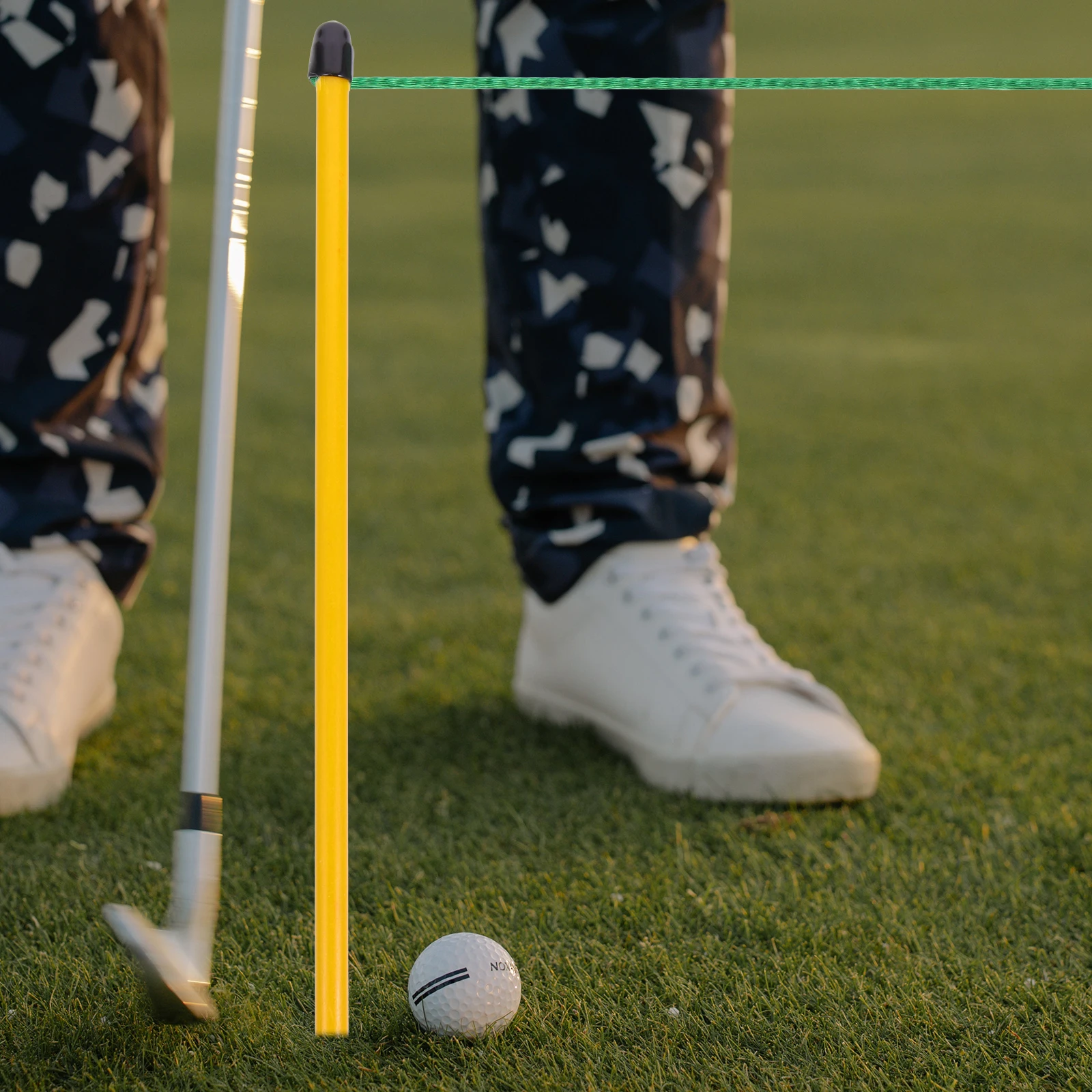 

Golf Alignment Stick Fiberglass Durable Training Aids Improvement Golf Practice Tools Direction Sticks Swing