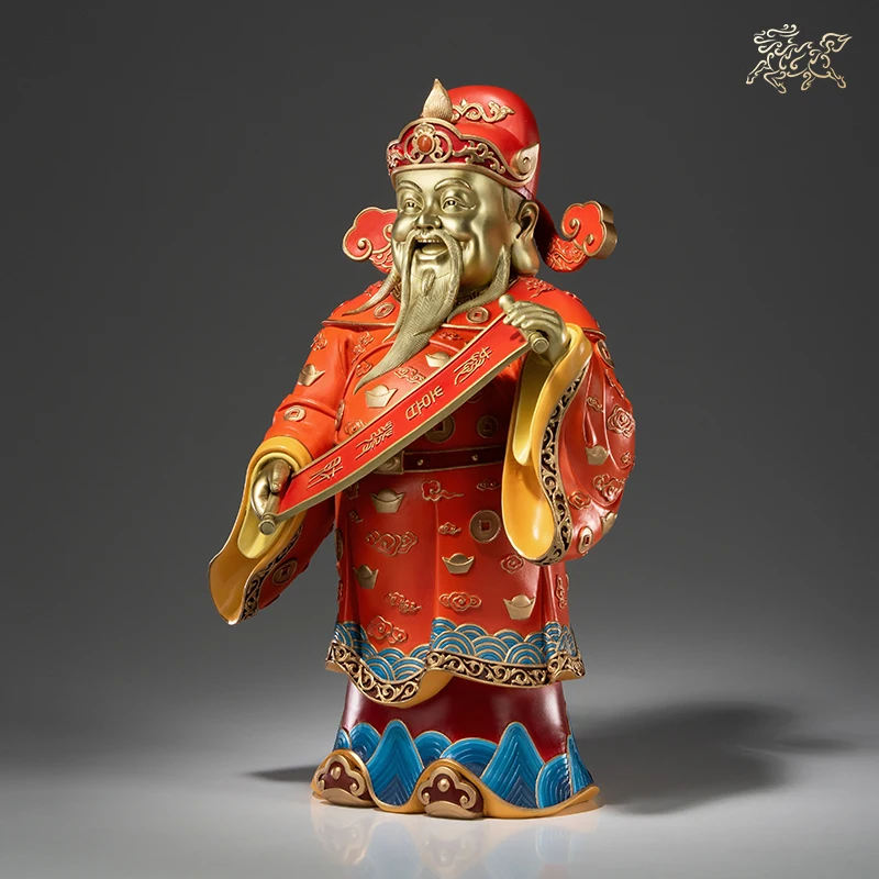 Southeast Asia TOP grade HOME SHOP Company Business booming Recruit wealth GOOD LUCK God of wealth CAI SHEN YE buddha LARGE