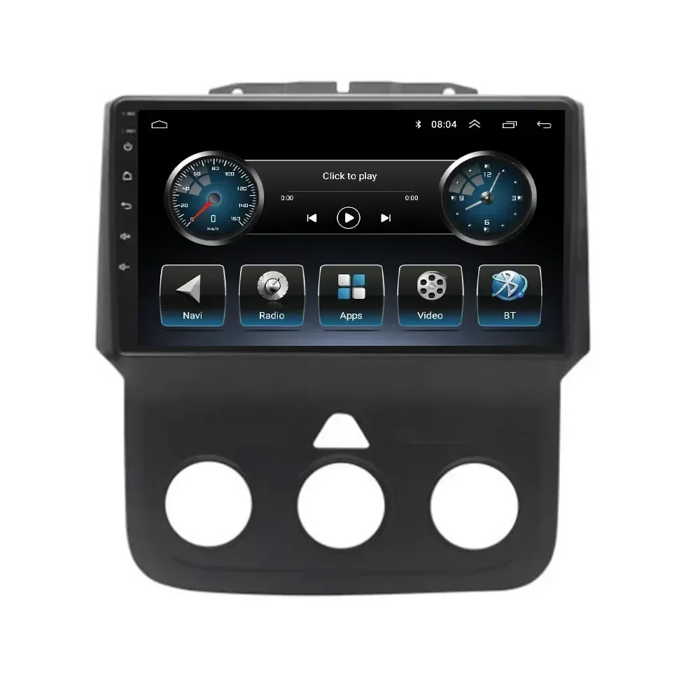 Autoradio Android 13 pour Dodge RAM 1500 2500 2013-2050, Navigation GPS, Lecteur Audio Vidéo, Carplay, Stéréo, 2 Din, Caméra, Limitation