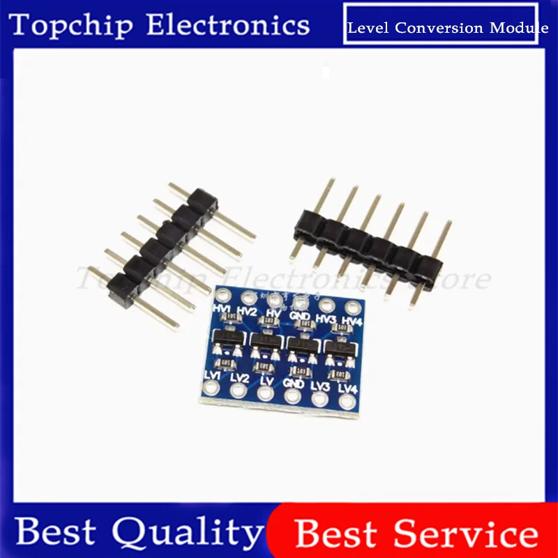 10Pcs 4 Channel Iic… - image