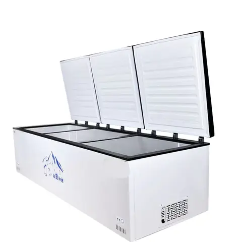 100L~2470L 고품질 상업용 주방 슈퍼마켓 장비 상업용 냉동고