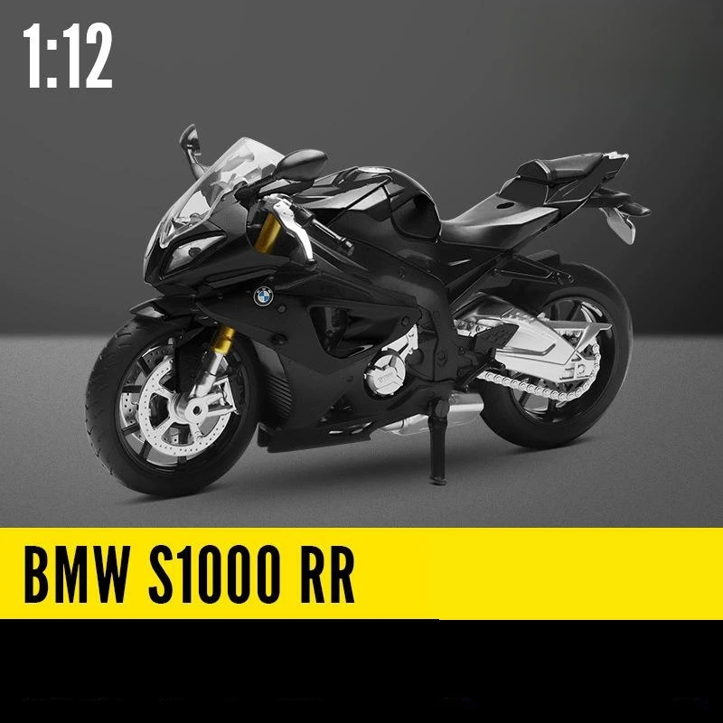 1/12 BMW S1000RR Motorrad Spielzeug 1:12 RMZ City Diecast Metal Racing Modell Super Sport Miniatur Sammlung Geschenk für Jungen Kinder