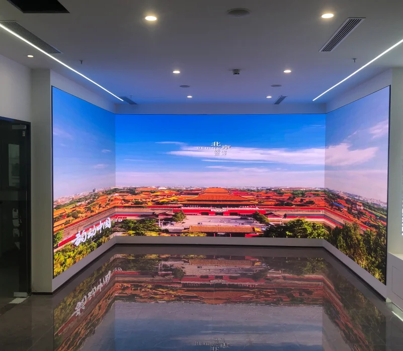 P1.25 P1.5  16: 9 Ratio 600mm*337.5mm UHD Fine Pitch Small Pixel Meeting Room Conference Video Wall LED  Digital Signage Display
