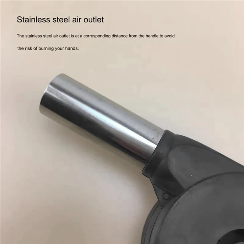 Wiatrak do grilla AB45, ręczny wiatrak do grilla, dmuchawa do grilla na piknik, ręczny wiatrak do grillowania, dmuchawa do grilla, narzędzia do grilla