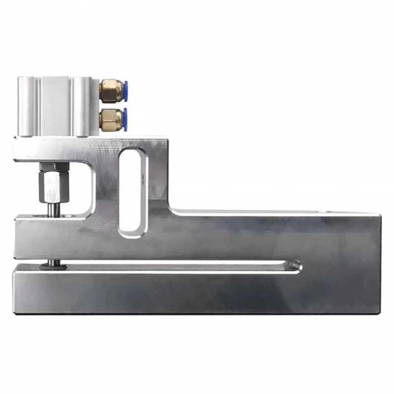 Bag making machine pneumatic puncher Round hole punching machine 150mm plastic bag three-side sealing plastic bag machine