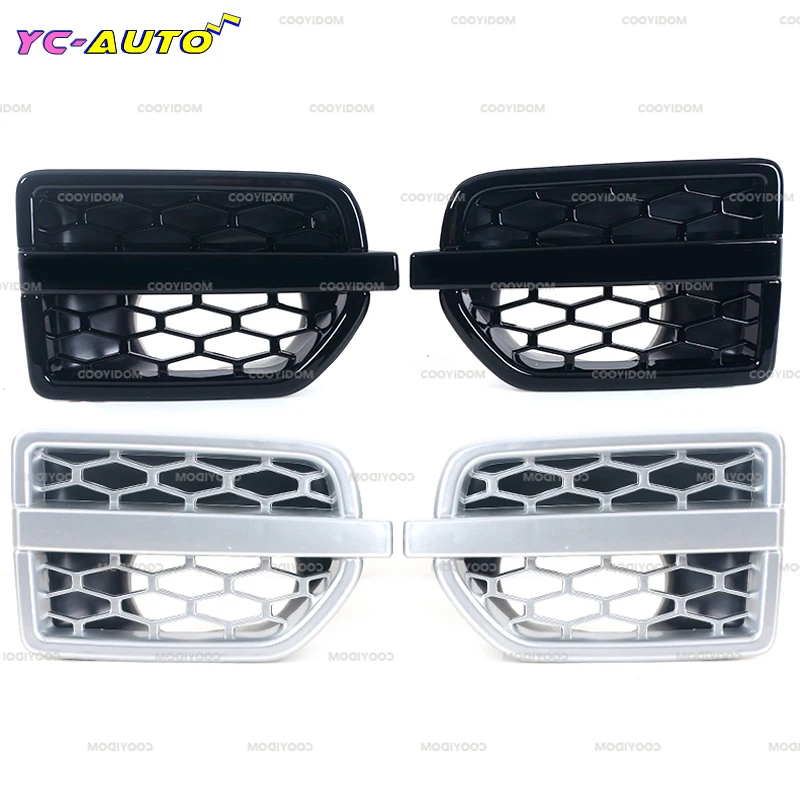 

For Land Rover Discovery4 LR4 2010 2011 2012 2013 2014 2015 2016 Vents Side Grille Air Intake Fender Vents Grill Car Accessories