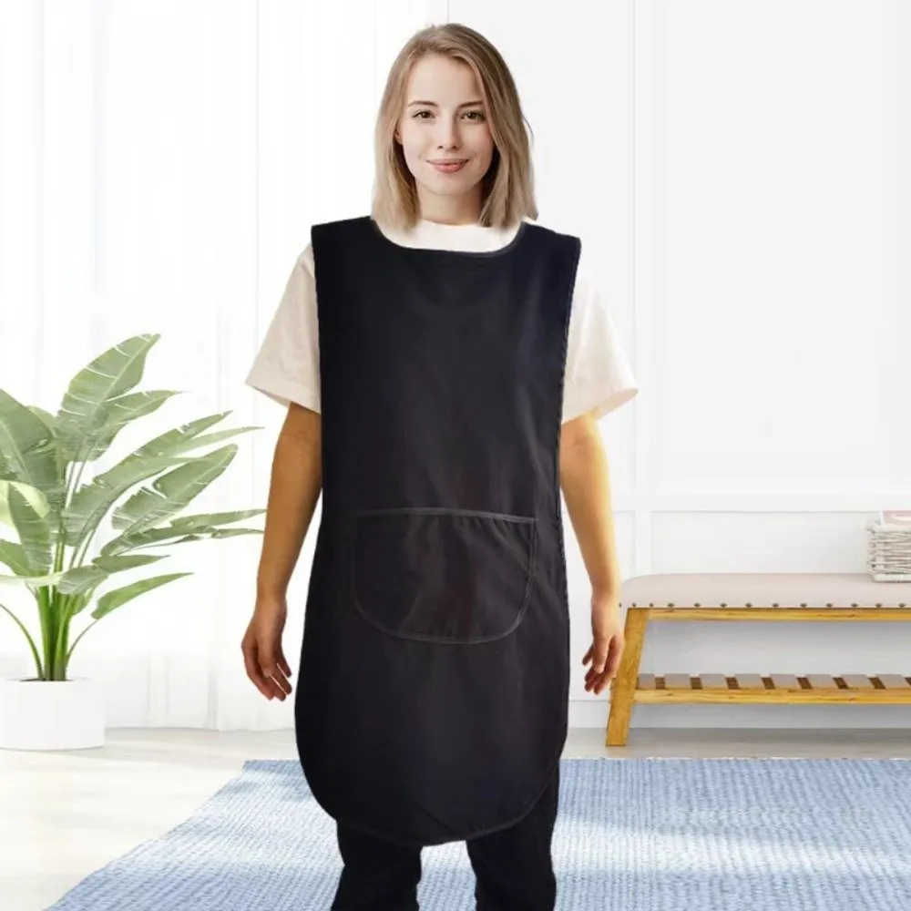 

Waterproof Hairdressing Cloak Apron Black Professional Salon Hairstylist Apron Anti-static Breathable Barber Hair Uniform