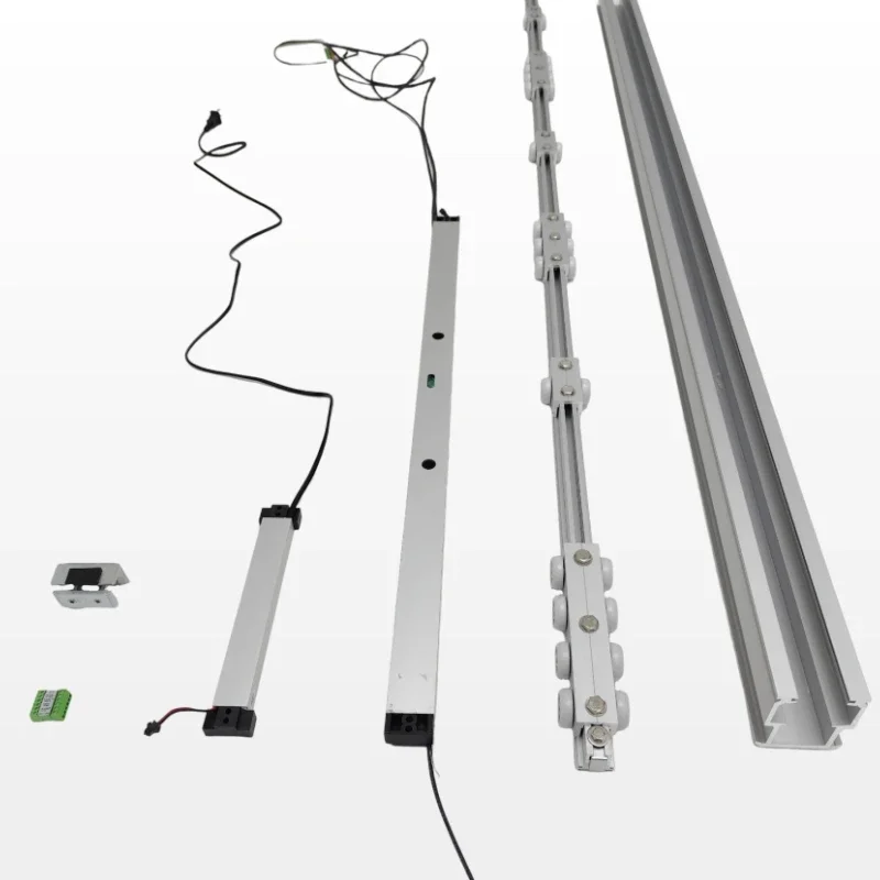 Smart Home Automation Heavy Magnetic Linear Drive Opener Automatic Sliding Door Operators System Mechanism APP Control