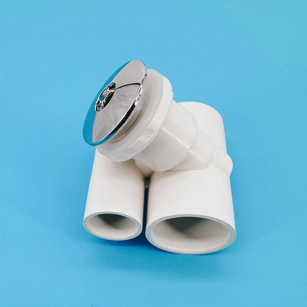 Φ40mm Cover 32mm Water-in Jet Nozzle Chromed Cap PVC Body Massage Bathtub Bubble Nozzle Straight Shape Hot Tub Water Jet Nozzle