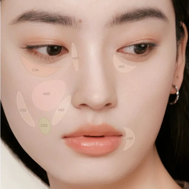 Judydoll Brightening Concealer Erase Dark Circles & Tear Troughs,Highlight & Cover in One,Flawless Face Makeup Contour