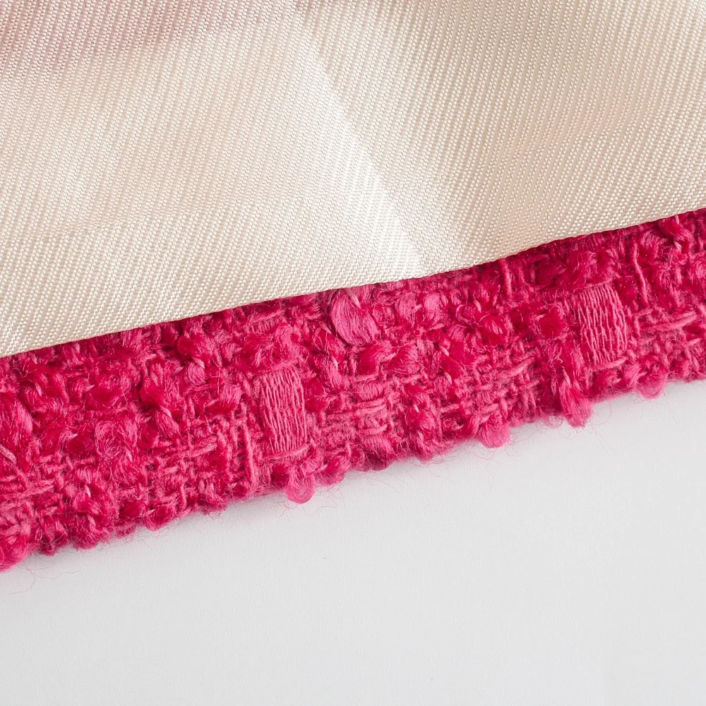 Strukturierter Anzug mit Revers, langen Ärmeln, zweireihige Knopftaschendekoration, vielseitige Anzugjacke für Damen im Frühling und Herbst