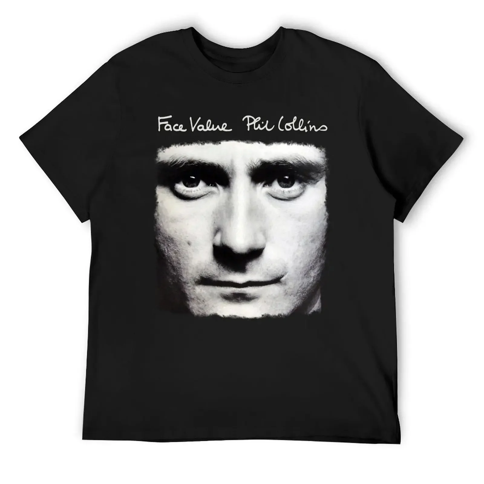 Phíl music Còllíns - Face Value V-neck Unisex T-Shirt sweat Short sleeve tee mens clothes